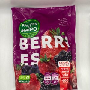 Mix Berries, Frutos del Maipo, 400 gr 